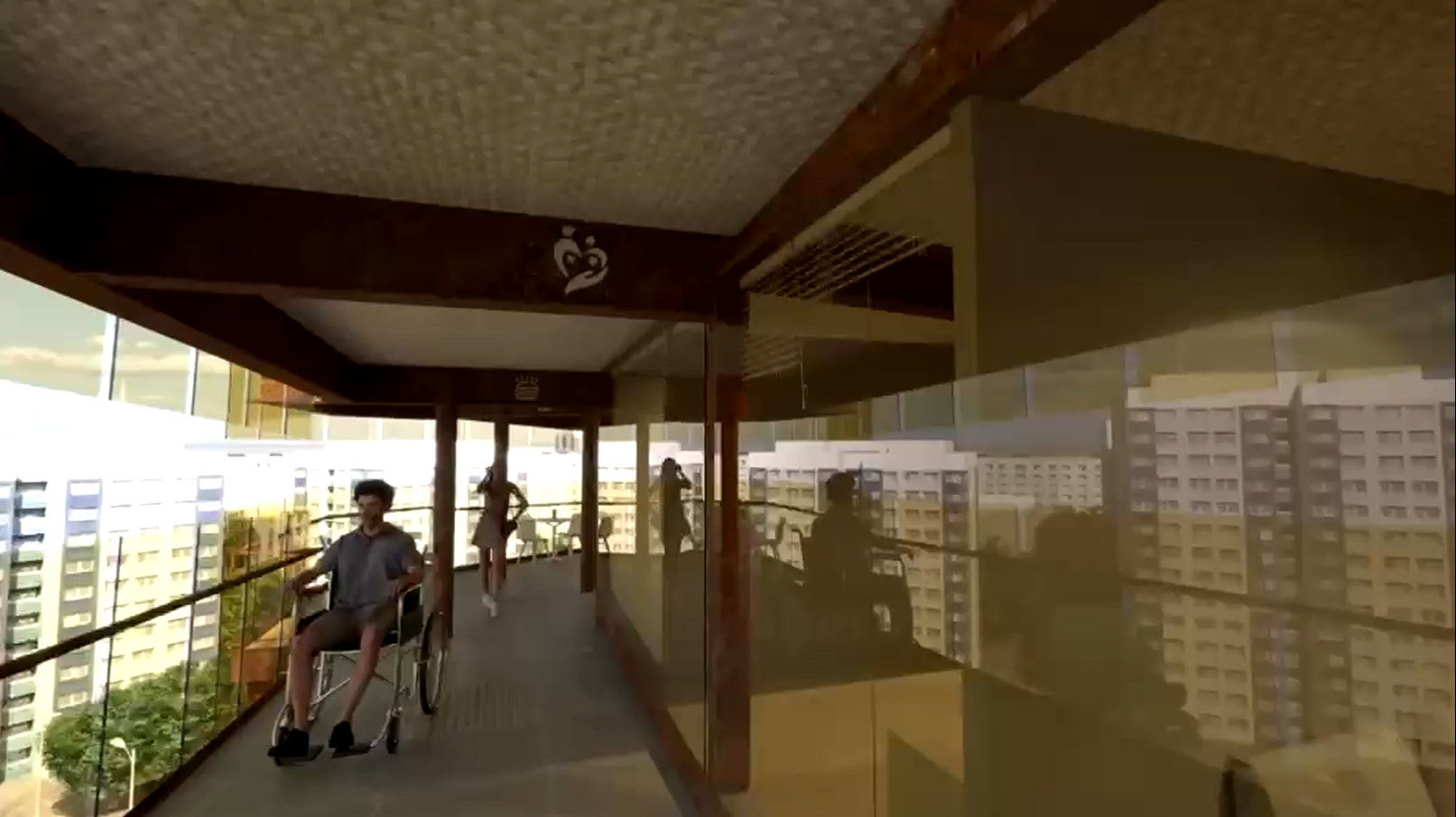 Interior do pavimento